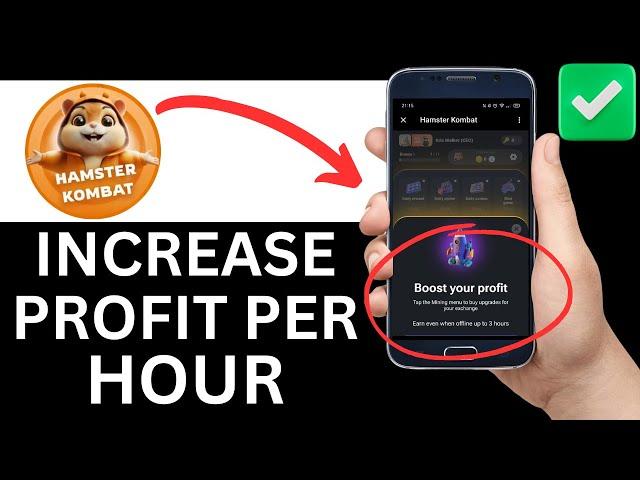 How To Increase Profit Per Hour In Hamster Kombat (Step By Step)