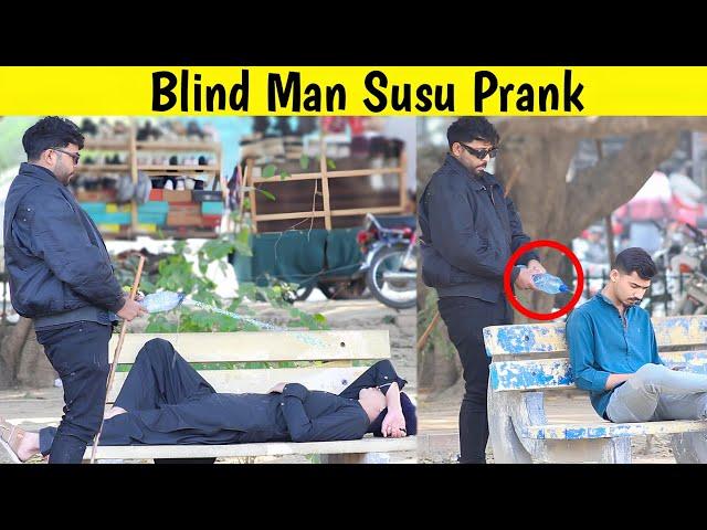 Blind Man Susu In Public Prank ( Part-2 ) @sharikshah