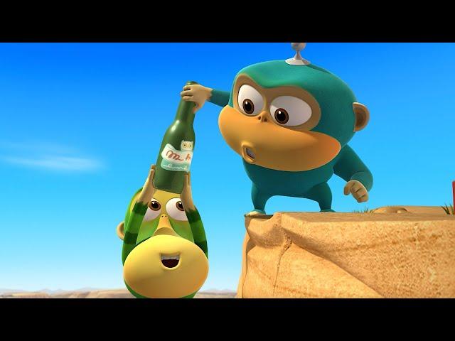 Alien Monkeys  Grand canyon️- Animation for Kids | WOW CLUB