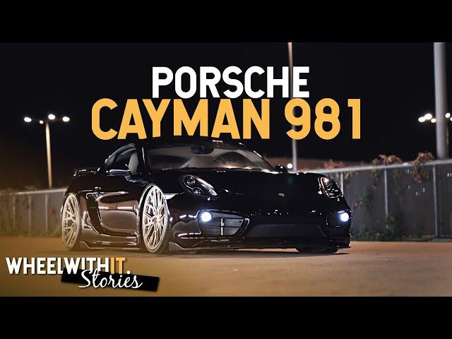 Porsche Cayman 981 with Air Ride [ENG SUBS]