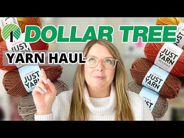 Dollar Tree Yarn Review | Knit & Crochet Haul