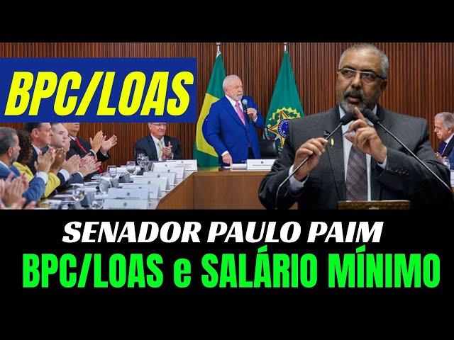  URGENT! PAULO PAIM DEBATES BPC LOAS and Minimum Wage SEE EVERYTHING!