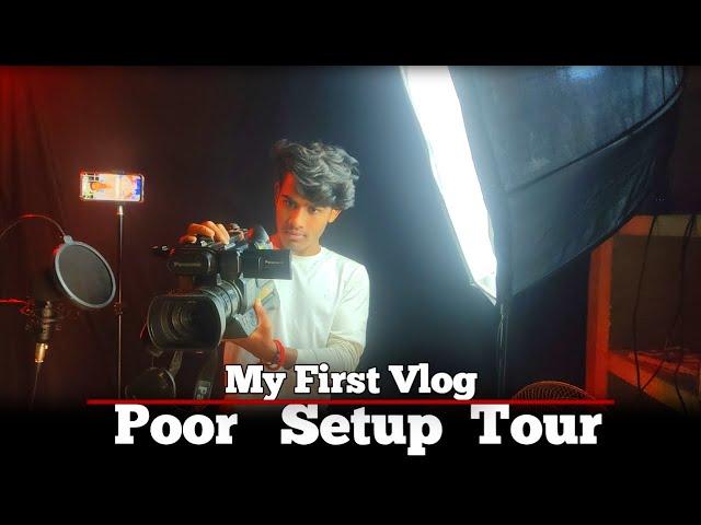 My first vlog | setup tour #myfirstvlog #myfirstvlogviral