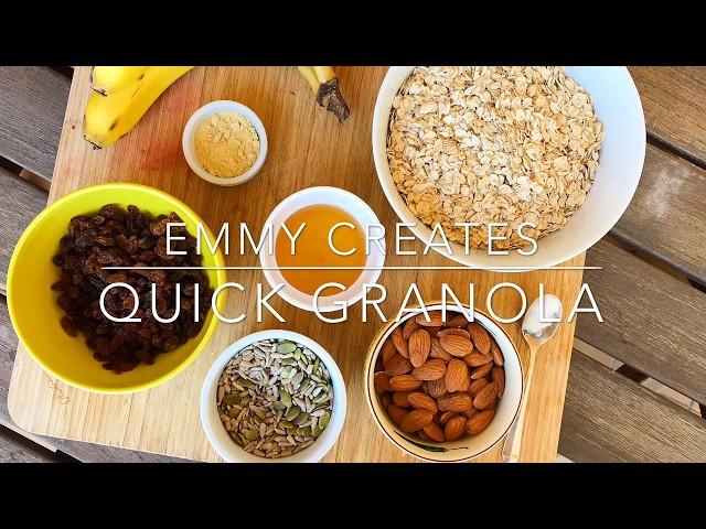 Emmy Creates | Quick Granola