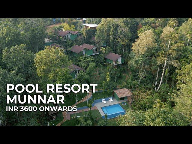 Pool Resort in Munnar | Budget Cottages | Private Cottages | Vlog#76