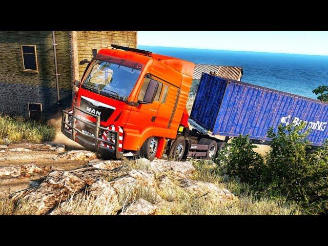 Truck Cars vs Hill Climb | BeamNG.Drive