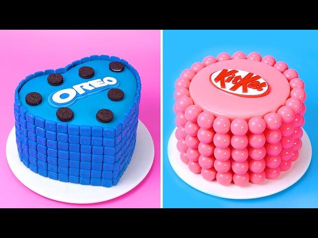  #1 Most Amazing Oreo & Kitkat Mixed Chocolate Cakes  Easy Colorful Cake Decorating Ideas