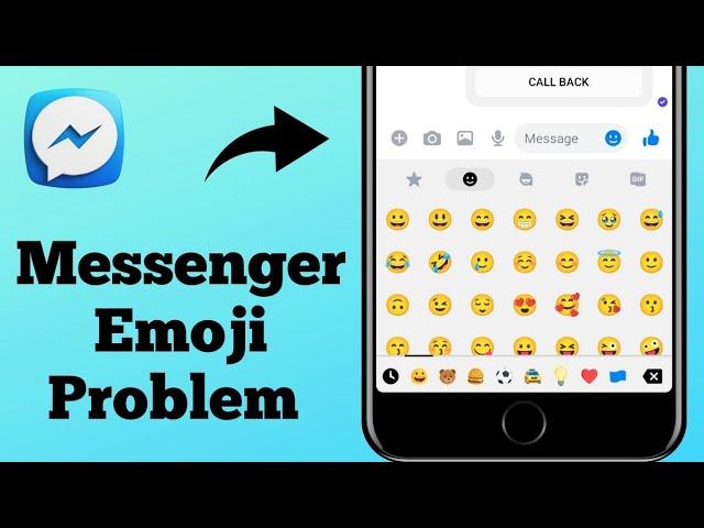 How To Fix Messenger Emoji Problem | Messenger Emoji Not Showing Not Working Problem On Messenger