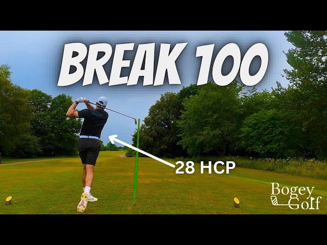 What 28 Handicap Looks Like - BREAK 100 Course Vlog