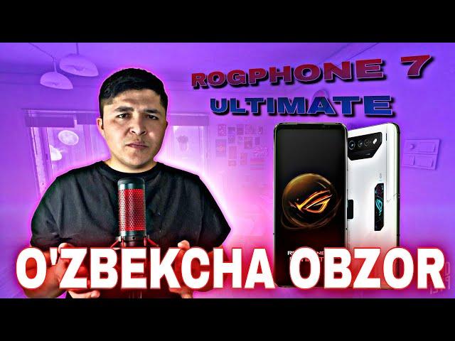 ASUS ROGPHONE 7 / 7 ULTIMATE - O'ZBEKCHA OBZOR / HAQIQIY O'YIN SMARTFONLAR /TEXNIK XUSUSIYATLAR