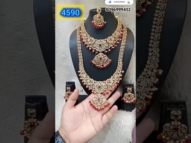 Latest Onegramgold jewellery| bridal jewellery collection with price@RK.jewellers. #shorts #viral