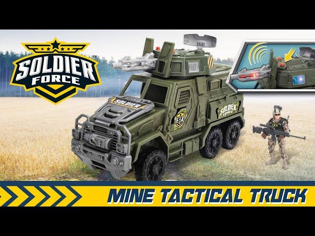 Soldier Force Tactical Command Truck Playset