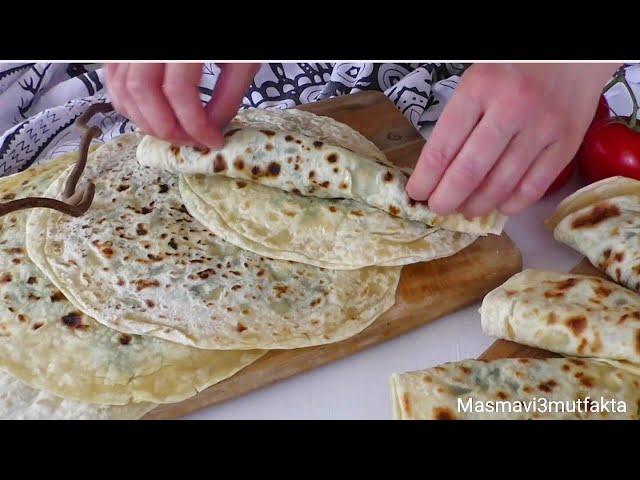 Delicious Yeast-Free Gözleme Recipe | Pastries | Quick & Easy