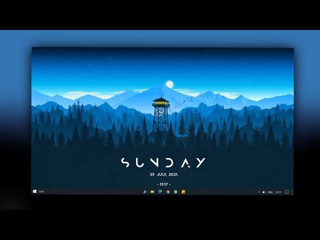 How to make your Windows 10 Desktop look cool and professional, Customize Windows 10 || All u need