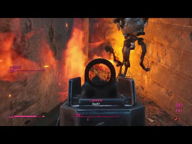 Fallout 4 - No VATS gameplay