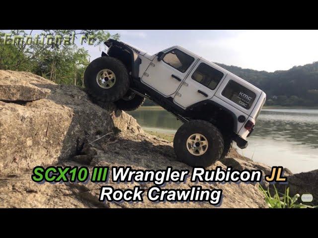 Axial SCX10 III Jeep Wrangler Rubicon JL Rock crawling 4X4 Rc car