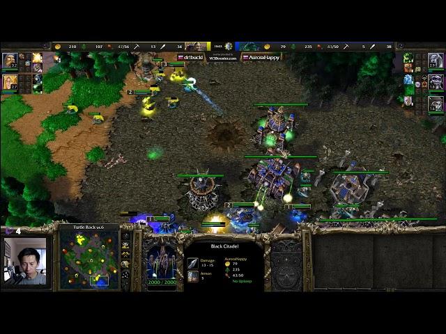 Happy (UD) vs Starbuck (HU) - Highly Recommended - Paladin First - WarCraft 3 -  WC4070