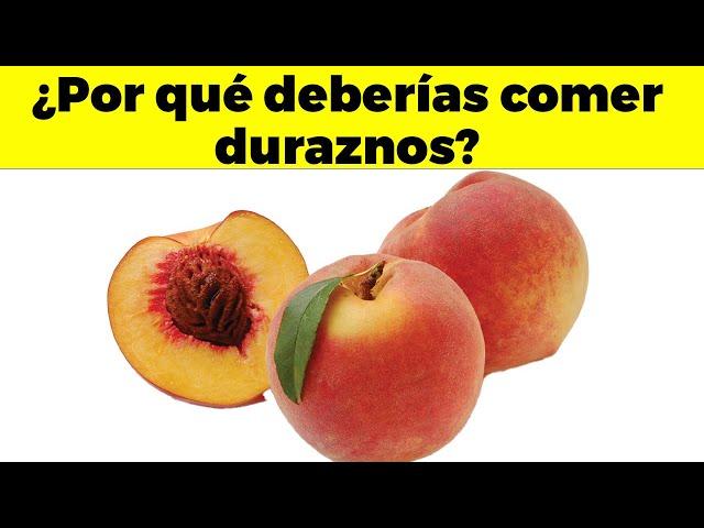 11 razones para comer duraznos todos los días y como agregarlos a tu dieta