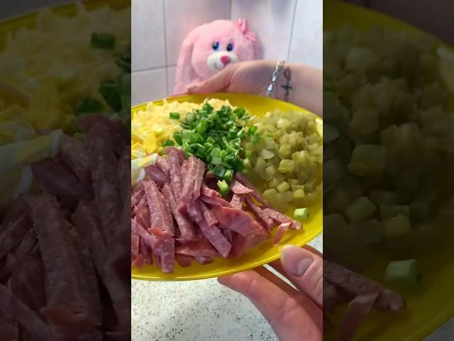 Салат «цветочек» #азазелло #рецепт #легко #еда #быстро #вкусно #простыерецепты #салат #цветочек