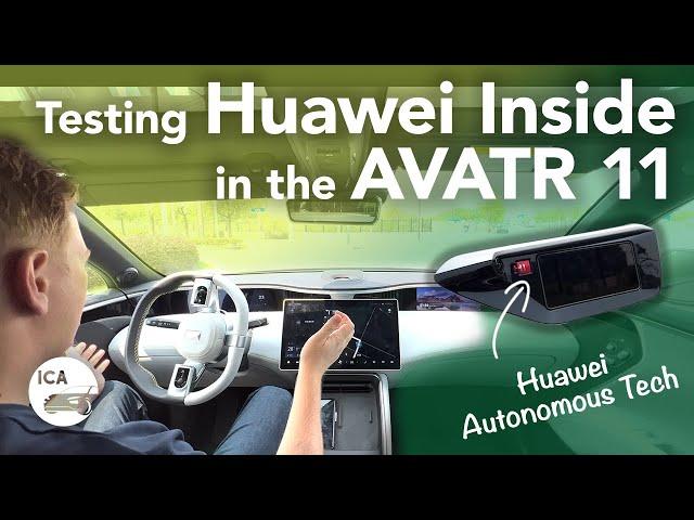 FSD Can't Do This In  - Huawei Inside Lets The AVATR 11 Drive Itself In Cities And On Highways