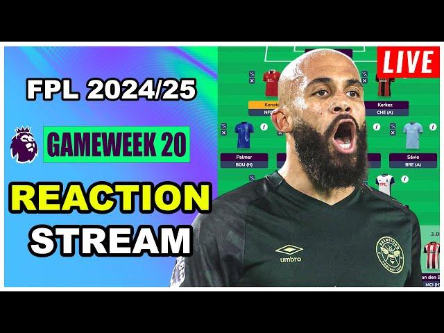 FPL Gameweek 20: REACTION STREAM | Live Q&A | Fantasy Premier League Tips 2024/25