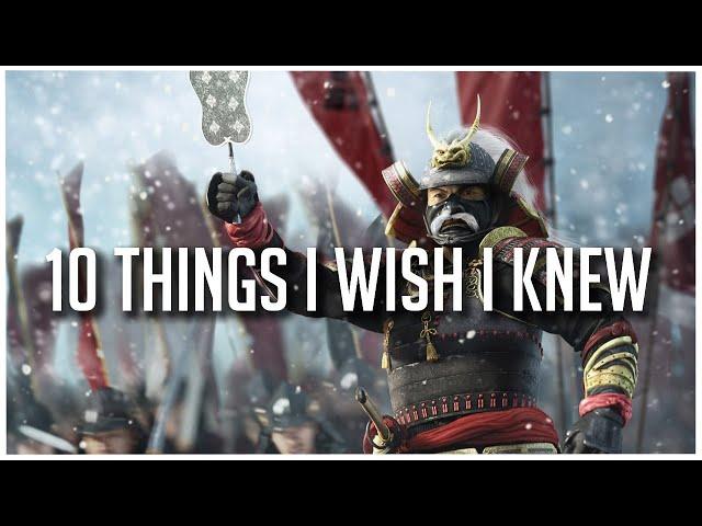 10 Things I Wish I Knew Before Playing Total War: SHOGUN 2 (2020)