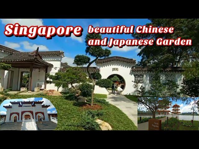 SINGAPORE CHINESE GARDEN WHERE THE OLD MEETS THE NEW | JAPANESE GARDEN BEAUTY LOOK (so relaxing)