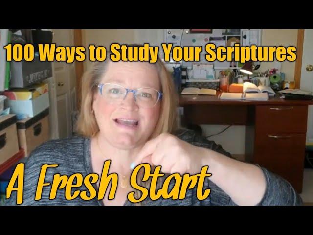 A fresh start to scripture journaling.