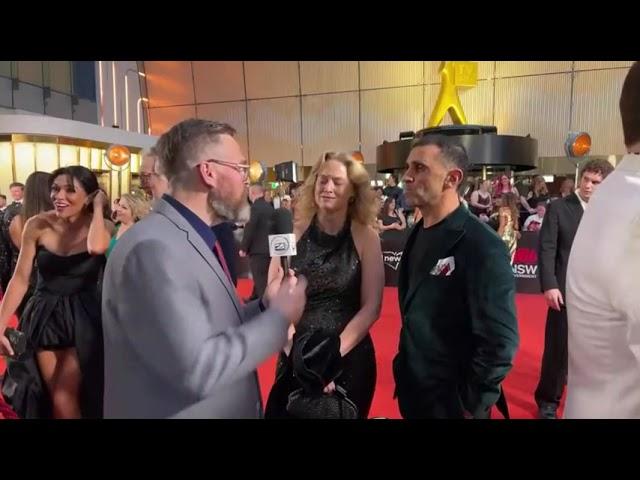 TV Blackbox with The Clearing's Anna Lise Phillips & Hazem Shammas at the 64th TV Week Logie Awards