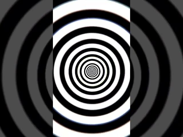 Monochrome Hypnosis: A Mesmerizing Black and White Illusion. #illustration #trippy #shorts