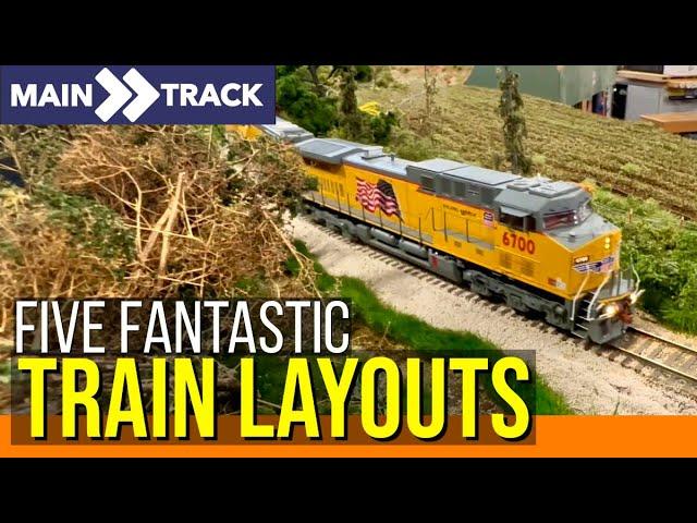 Impressive & Inspiring Layouts | OKC Train Show 2024 Tour