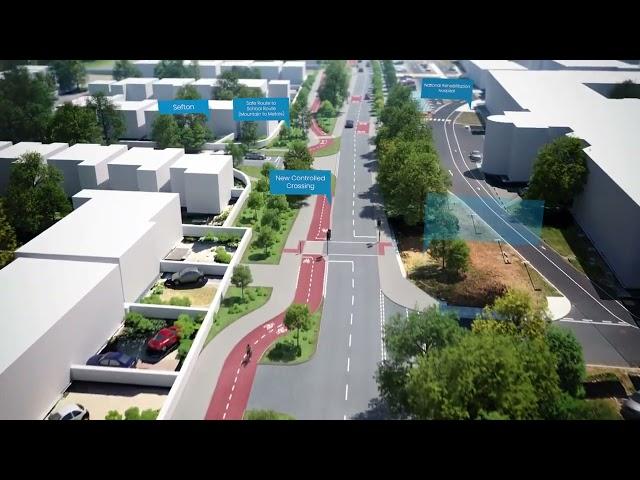 Active Travel: Rochestown Avenue - high quality pedestrian and cycling infrastructure