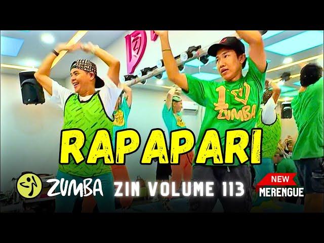 #zumba RAPAPARI - ZIN Volume 113 Merengue | ZIN Launching in HCMC VN #zumbafitness #danceworkout