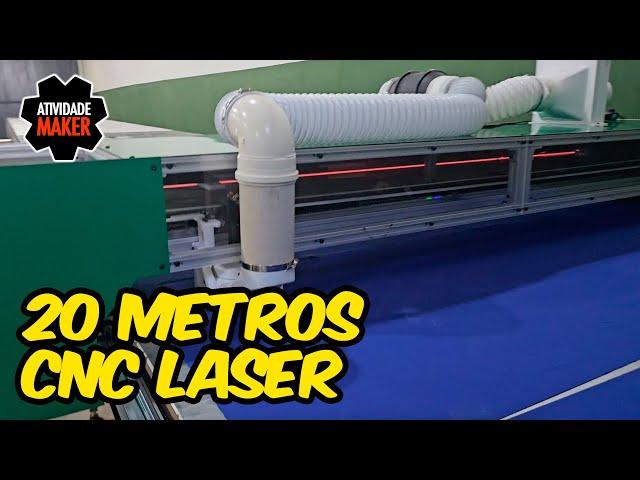 We built a GIANT CNC laser – You won’t believe the size!