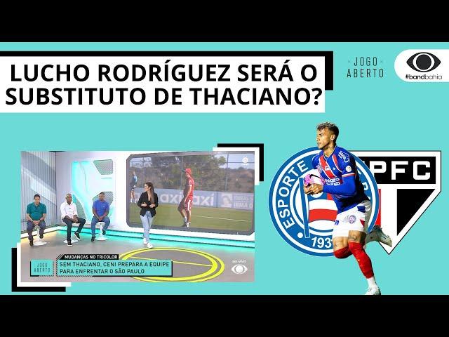 LUCHO RODRÍGUEZ SERÁ O SUBSTITUTO DE THACIANO?