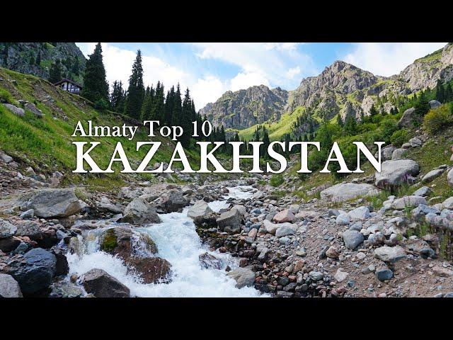 TOP 10 beautiful places near Almaty, Kazakhstan. Which you may not have known about. What to see?