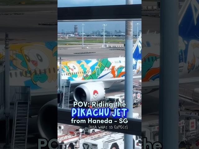 Discover the Magic: Riding the #Pikachu Jet in First-Person POV