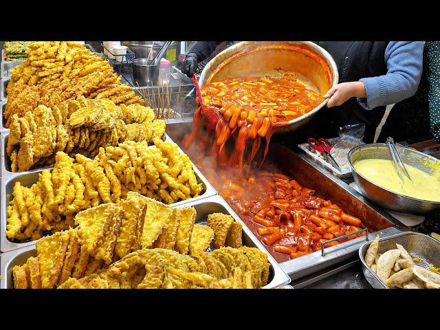 Amazing!! Delicious traditional market food masters / Korean street food