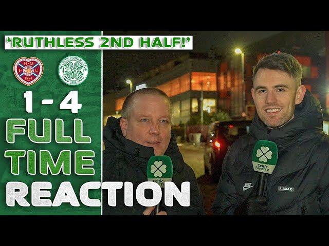 Hearts 1-4 Celtic | 'RUTHLESS 2ND HALF!' | Full-Time Reaction