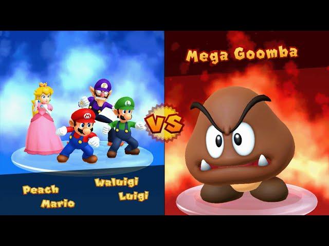 Mario Party 10 - Mario vs Luigi vs Peach vs Waluigi - Mushroom Park