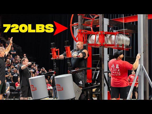 FULL STANDING CHEST PRESS EVENT | 2023 STRONGEST MAN ON EARTH