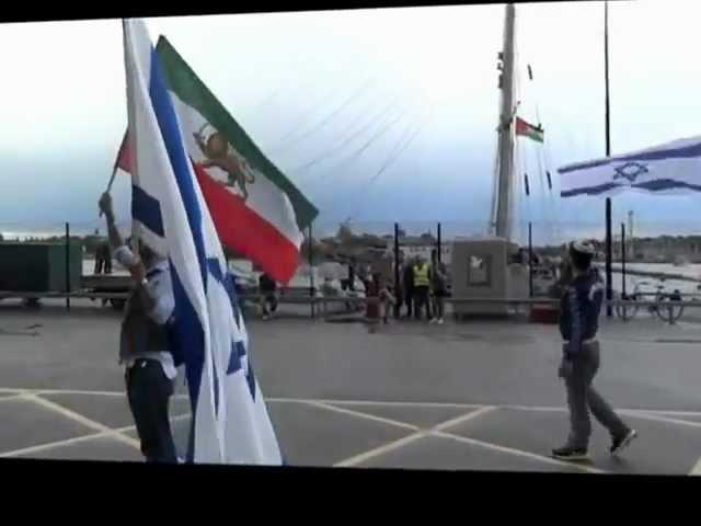 SVENSKJUDISKDIALOG - Demonstration against Ship to Gaza in Stockholm 2012