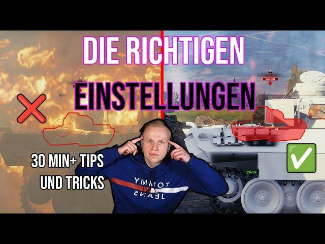 So sollten DEINE EINSTELLUNGEN in WoT sein! | Fr3ddy | #worldoftanks