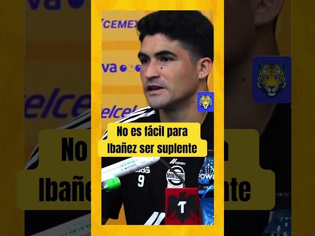 Para Nico Ibáñez no es fácil ser suplente. #tigresuanl #tigres #youtubeshorts #shorts