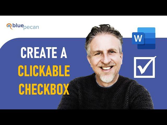 Insert a Checkbox in Microsoft Word | Insert a Clickable Checkbox | Create a Checklist in Word