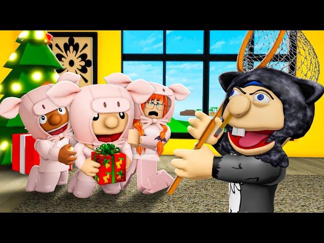 SML Roblox: Jeffy And THREE LITTLE PIGS!!!