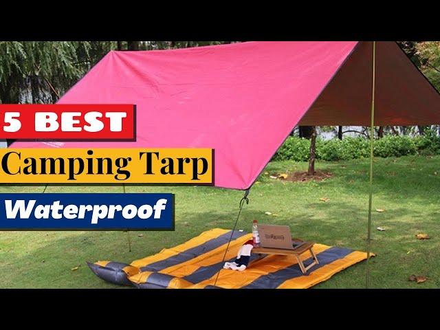 5 Best Waterproof Camping Tarp-Lightweight & Strong enough for Bushcraft & Wild Camping