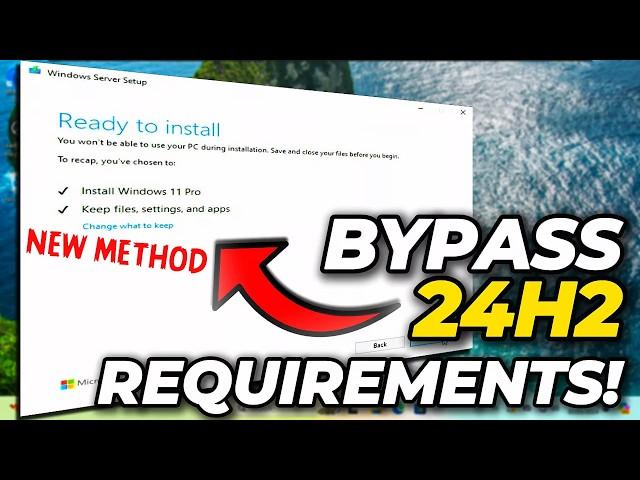 [20th October] ️ New Method to Install windows 11 24H2 on Unsupported Hardware