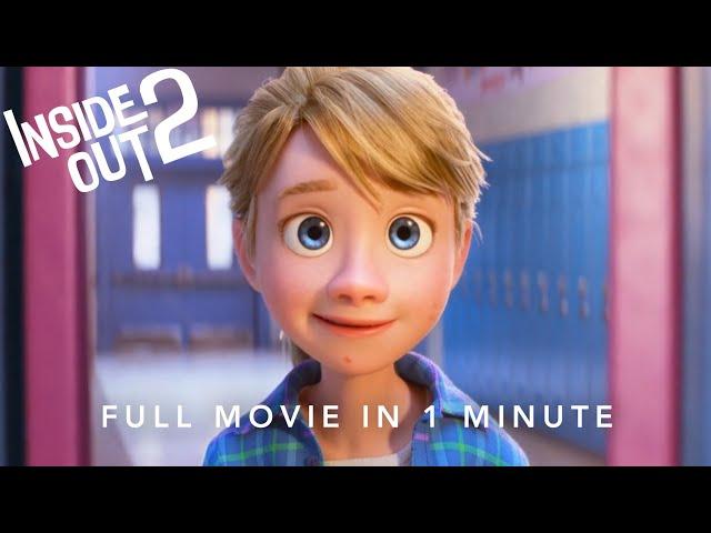 Inside Out 2 | Full Movie Speed Up in 1 Minute