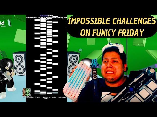 THE HARDEST CHALLENGES EVER DONE ON FUNKY FRIDAY !